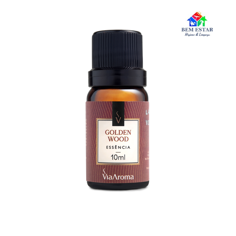 Essência Clássica Golden Wood 10ml - Via Aroma