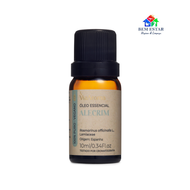 Óleo Essencial Alecrim Espanha 10ml - Via Aroma
