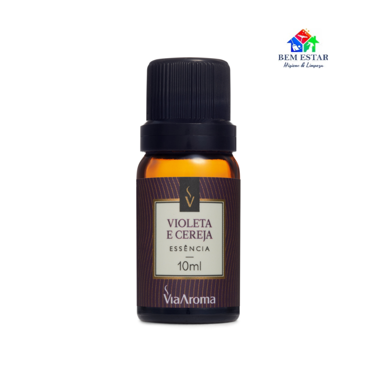 Essência Clássica Violeta e Cereja 10ml -Via Aroma