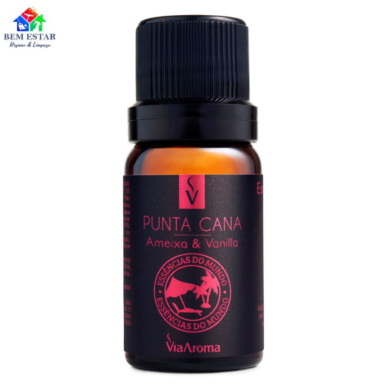 Essência Mundo Punta Cana - Ameixa e Vanila 10ml - Via Aroma