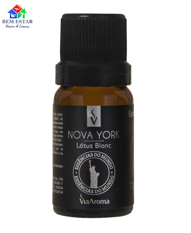 Essência Mundo Nova York - Lótus Blanc- 10ml - Via Aroma
