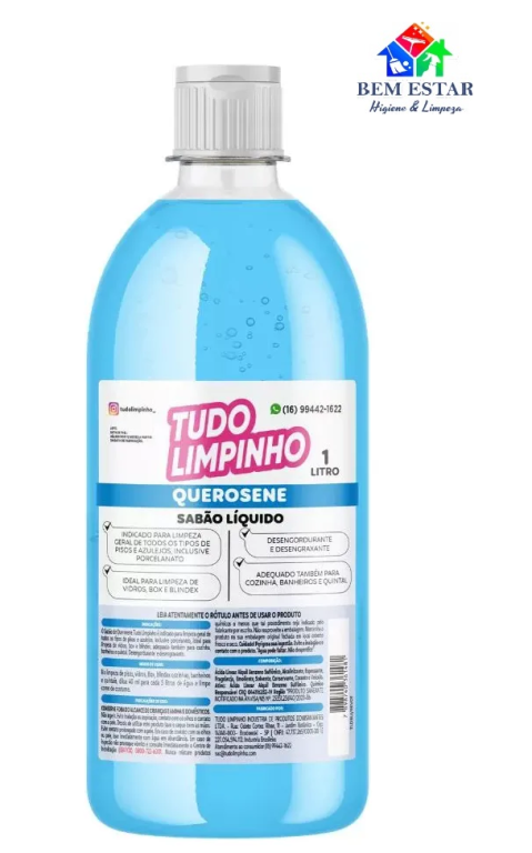 Sabão de Querosene 1l - Tudo Limpinho