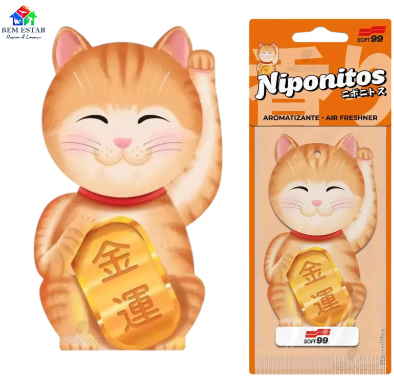 Aromatizante Niponitos Maneki-Neko - Soft99