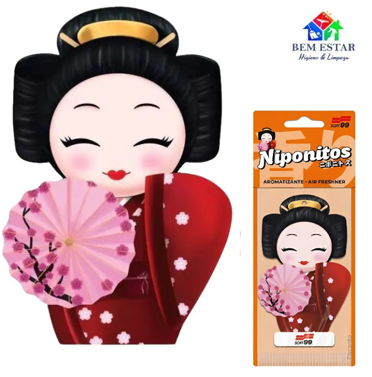 Aromatizante Niponitos Gueixa - Soft99