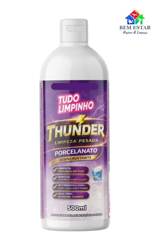 Thunder Porcelanato 1l - Tudo Limpinho