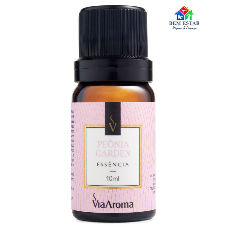 Essência Clássica Peônia Garden 10ml - Via Aroma