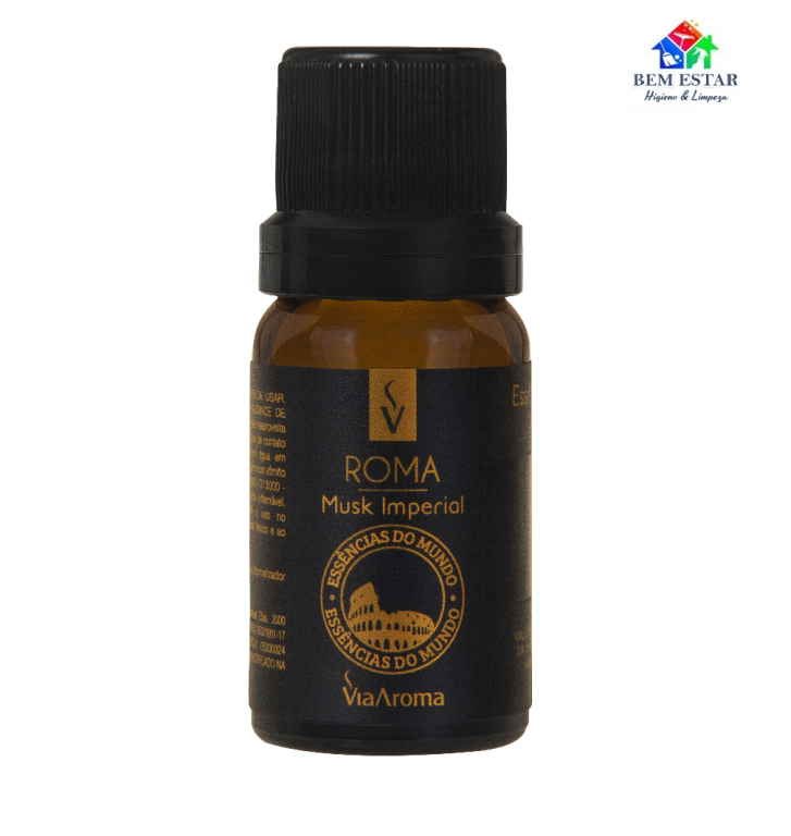Essência Mundo Roma - Musk Imperial - 10ml - Via Aroma