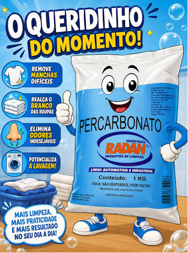 Percarbonato de Sódio 1kg - Radan