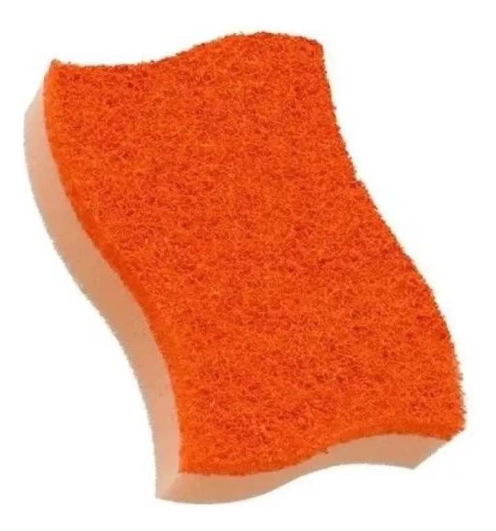 Esponja Lava Louça Laranja