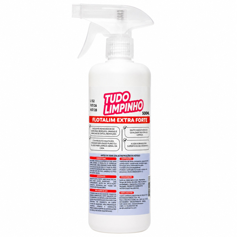 Flotalim Extra Forte 500ml - Tudo Limpinho