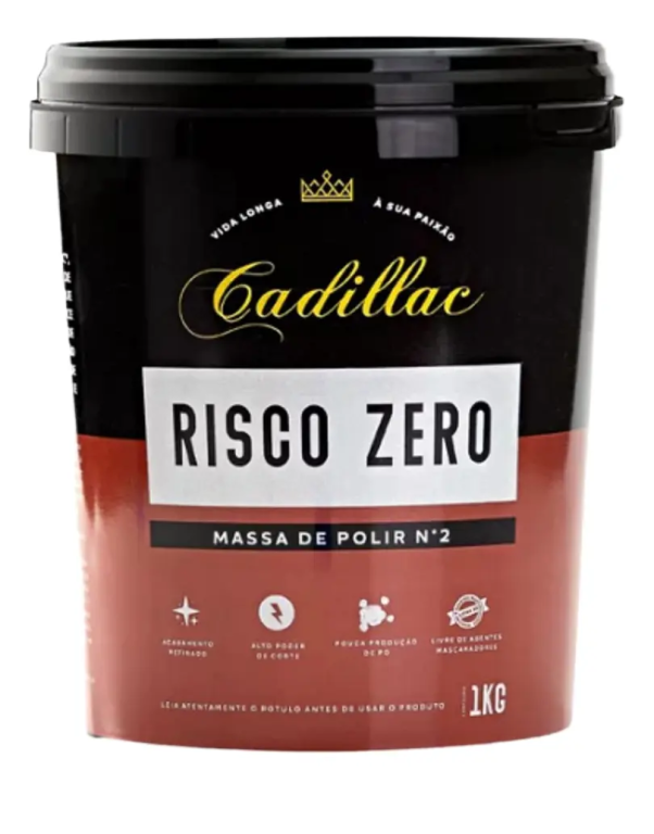 Massa De Polir Risco Zero 1kg -  Cadillac