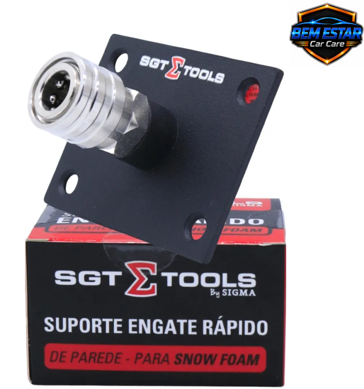 Suporte Parede Engate Rápido Para Snow Foam - Sigma Tools