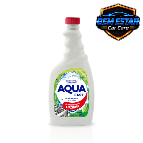 Desengordurante Limão Recarga 500ml - AquaFast
