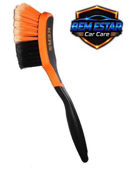 Escova Para Limpeza de Rodas e Pneus Dual Color - Kers