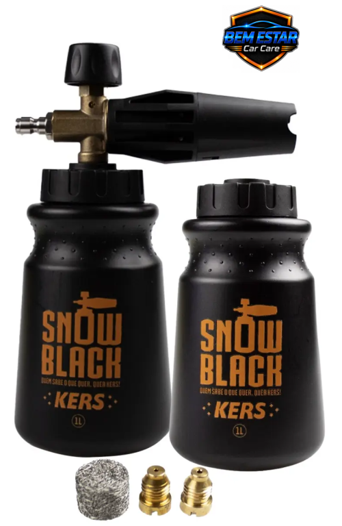 Canhão de Espuma Snow Foam Black 1L - Kers