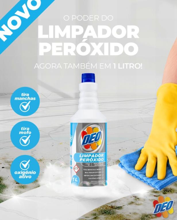 Limpador Peroxido 1L - DeoLine