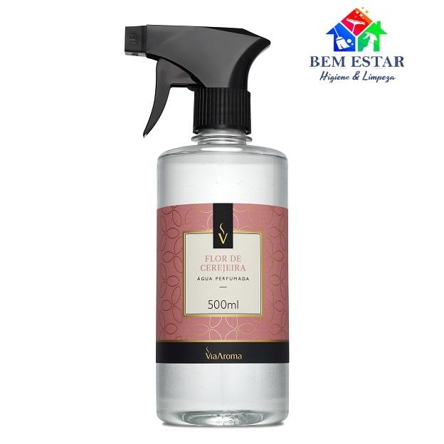 Água Perfumado Clássica Flor de Cerajeira 500ml - Via Aroma