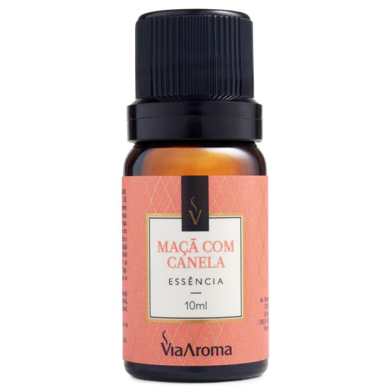 Essência Clássica Maça com Canela 10ml - Via Aroma