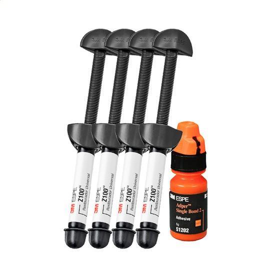 KIT DE RESINA Z100 INTRO 3X3G +SINGLE BOND 3M