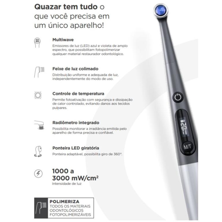 FOTOPOLIMERIZADOR QUAZAR ROCKET GRAY FGM