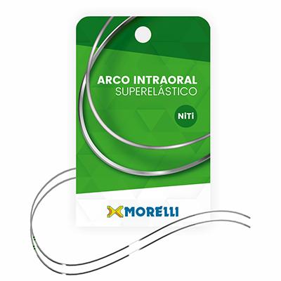 ARCO SUPERLÁSTICO NITI 16''X16'' M CURVA REVERSA MORELLI
