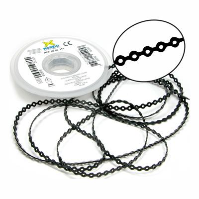 ELASTICO CORRENTE LONGO PRETO 1,5 MT MORELLI