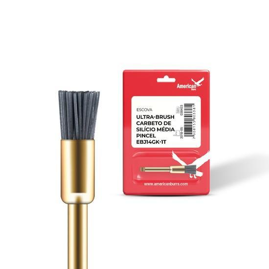 ESCOVA ULTRA-BRUSH CARBETO DE SILICIO MEDIA AMERICAN BURRS