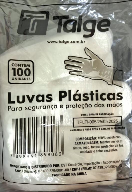 LUVAS PLASTICAS SOBRELUVAS
