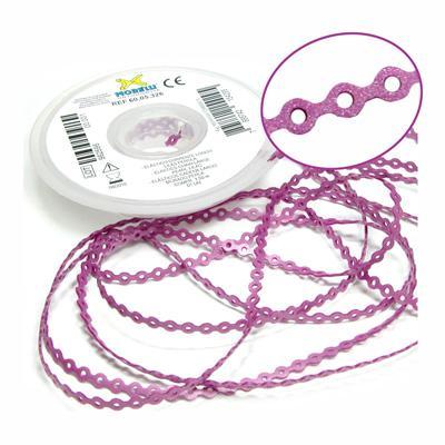 ELASTICO CORRENTE MEDIO ROSA PÉROLA