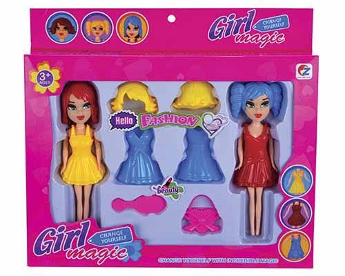 Boneca Chic Girl 2 Bonecas