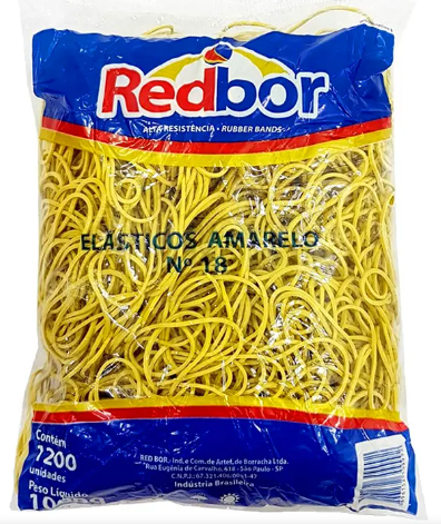 Elastico Para Cedula (Dinheiro) Com 1200