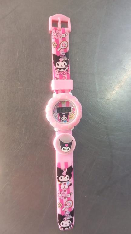 Relogio Infantil Com Led Cores Personagens