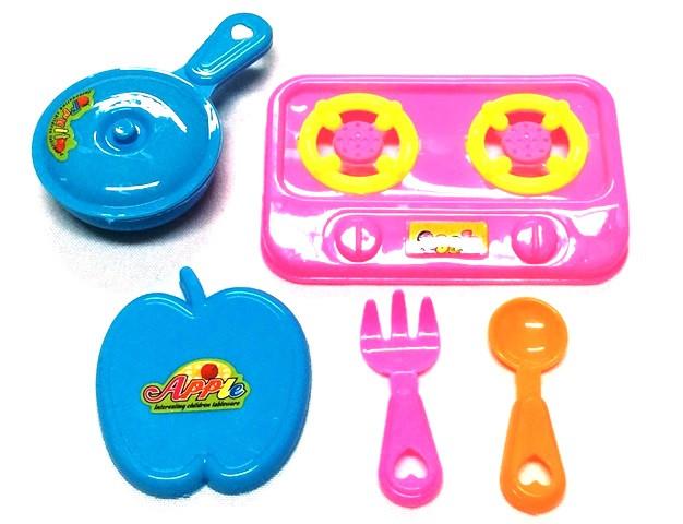 Conjunto Cozinha de Plastico 5pçs