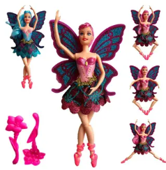Boneca Bailarina Fada Asas Encantadas