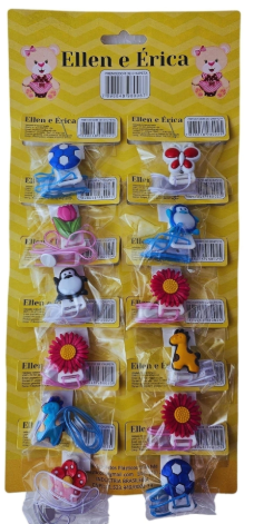 Prendedor De Chupeta Silicone