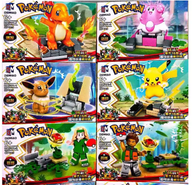 Blocos Lego Pokemom