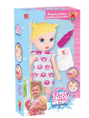 Boneca Baby Xixizinho Loira