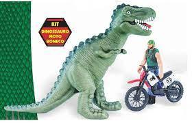 Dinossauro Adventure Kit Rex (Dinossauro/Moto/Boneco)