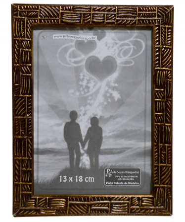 Porta Retrato 13X18 Com Vidro Mod 115