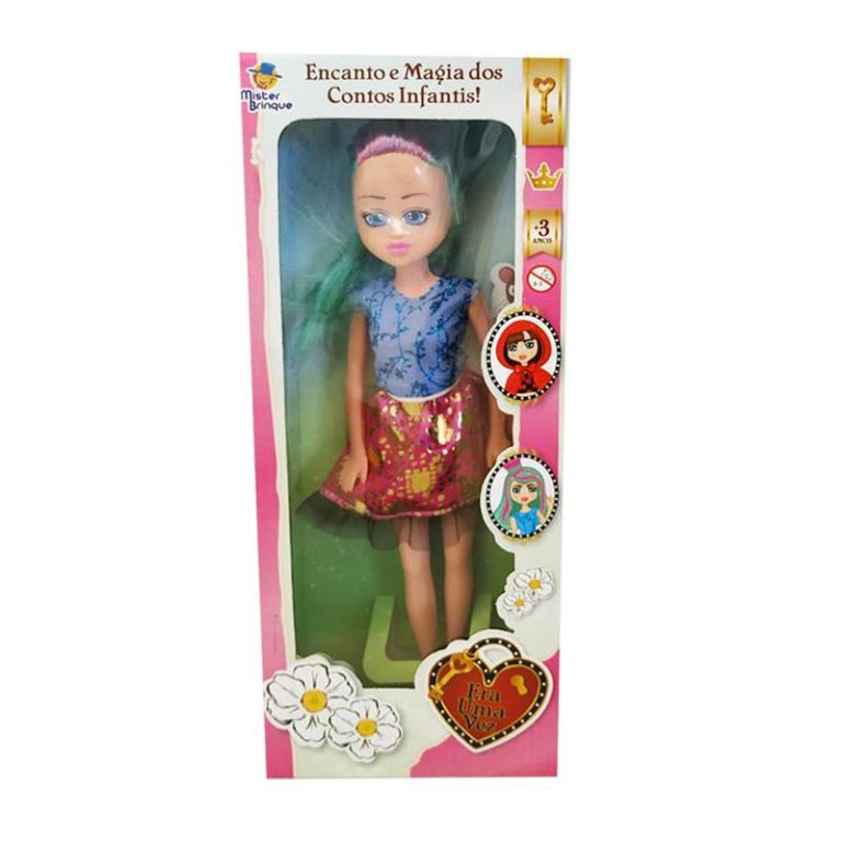 Boneca Era Uma Vez Mister Brinq