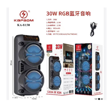 Caixa De Som Bluetooth X Bass Resistente A Agua Kapbom