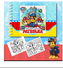 Livro Para Colorir Capa Dura Patrulha Canina