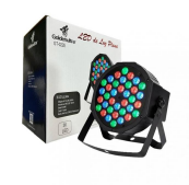 Canhão de Luz Festa 36 Leds 120W Refletor para Festas Estrobo Digital 36w Bivolt