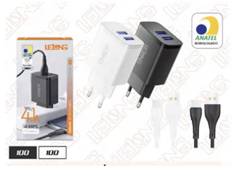 Carregador Micro V8 Rapido 5.1A 2USB Lelong