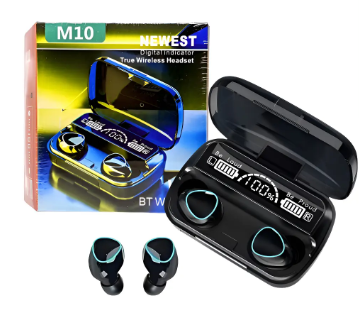 Fone De Ouvido Game Com Led M10  Bluetooth V5.3 Powerbank