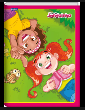 Caderno 1/4 Capa Flexivel Brochura Jandainha 60Fls