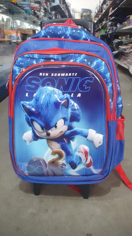 Mochila De Rodinhas Infantil 3 D