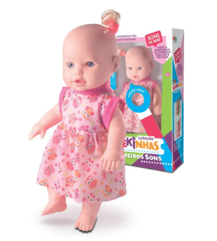 Boneca Sapekinha Primeiros Sons