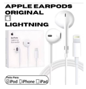 FONE DE OUVIDO IPHONE CONECTOR LIGHTNING LINHA ORIGINAL ELETROMEX