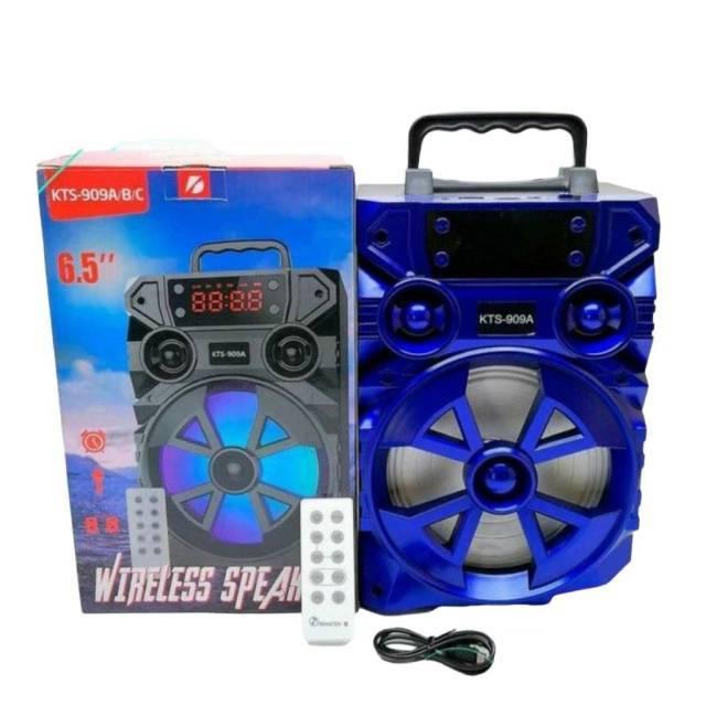 Caixa De Som Bluetooth, Radio FM, UBS, Micro SD KTS